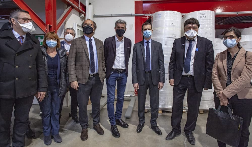 Visite du préfet de l’Hérault dans les locaux de PRISM